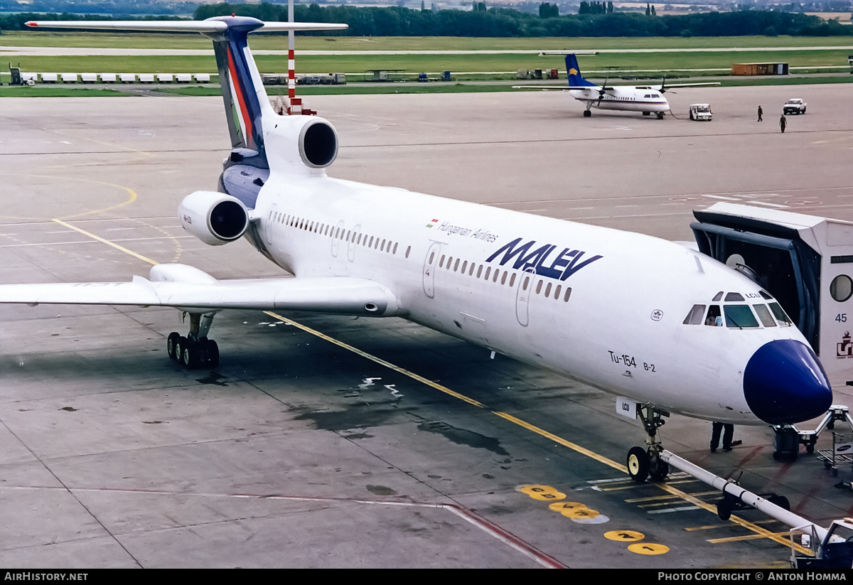Aircraft Photo of HA-LCU | Tupolev Tu-154B-2 | Malév - Hungarian Airlines | AirHistory.net #194706
