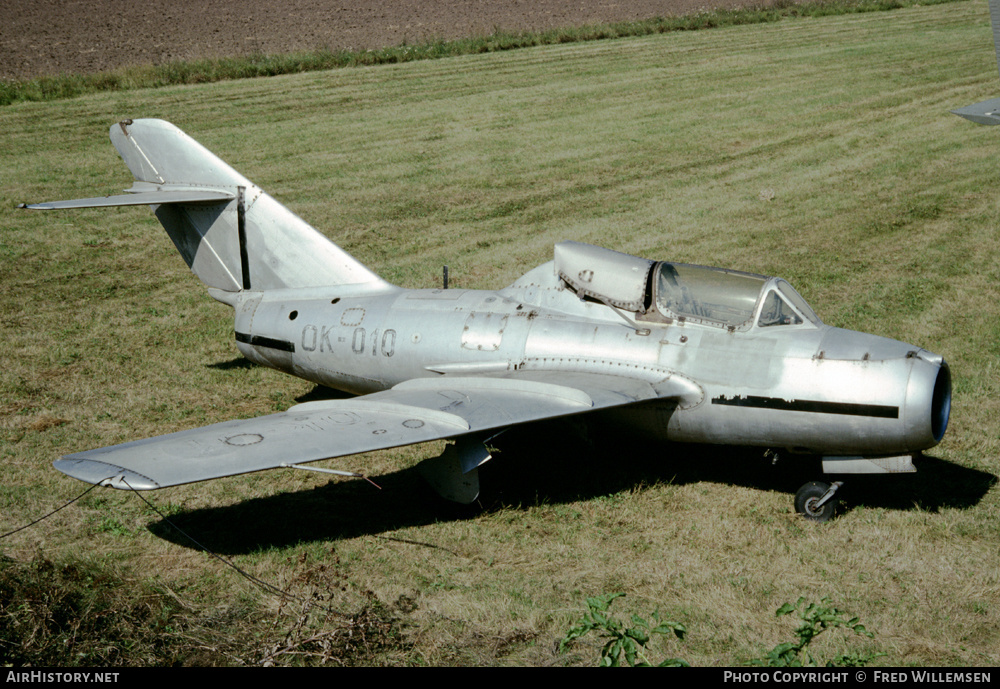 Aircraft Photo of OK-010 | Aero CS-102 (MiG-15UTI) | Czechoslovakia - Air Force | AirHistory.net #194727