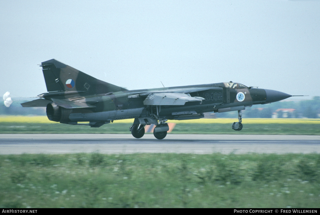 Aircraft Photo of 2402 | Mikoyan-Gurevich MiG-23ML | Czechia - Air Force | AirHistory.net #194736