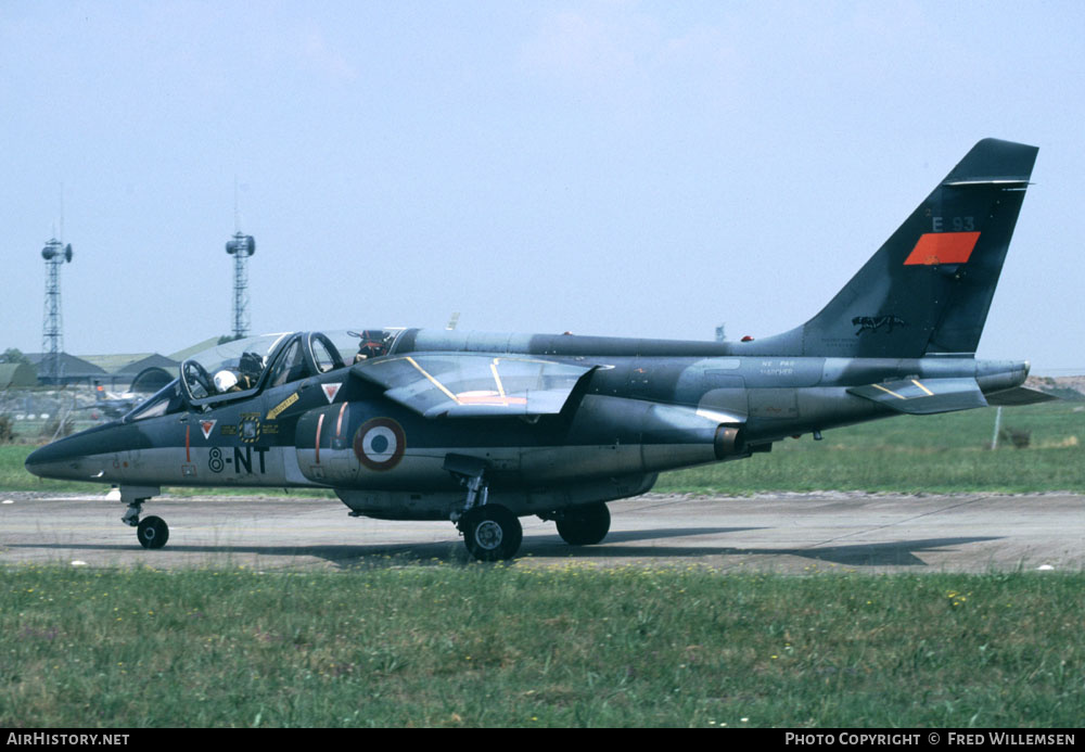 Aircraft Photo of E93 | Dassault-Dornier Alpha Jet E | France - Air Force | AirHistory.net #194737