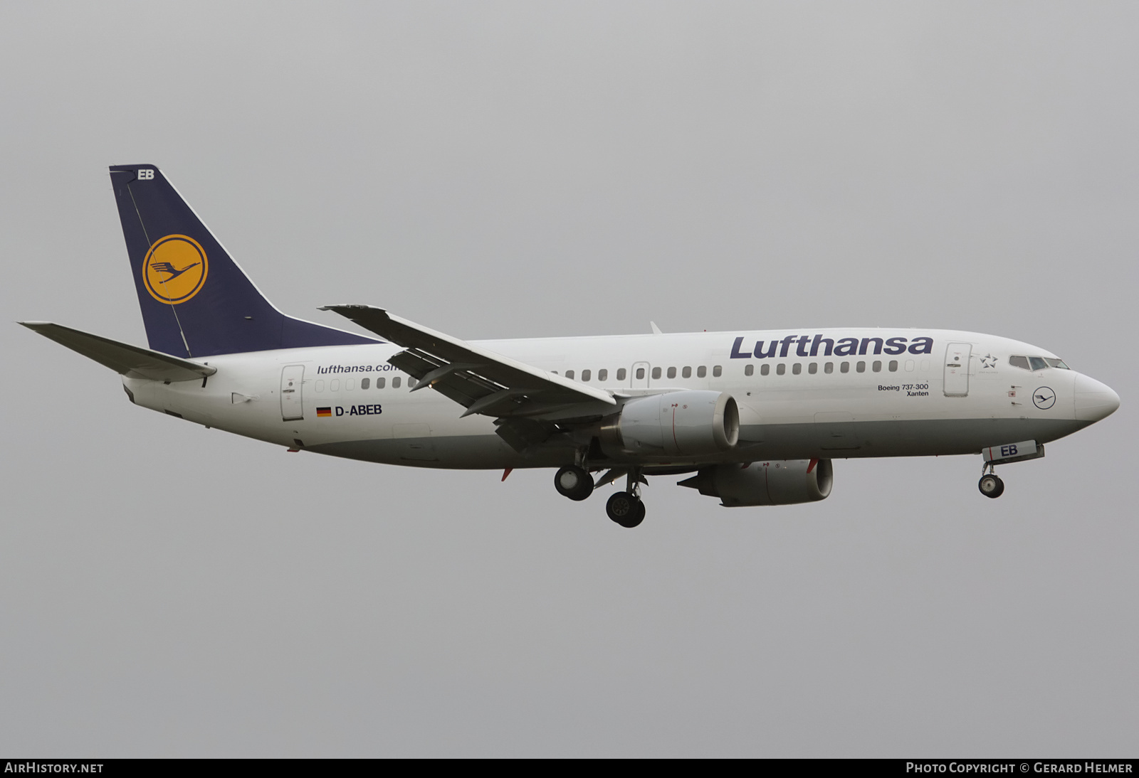 Aircraft Photo of D-ABEB | Boeing 737-330 | Lufthansa | AirHistory.net #194752