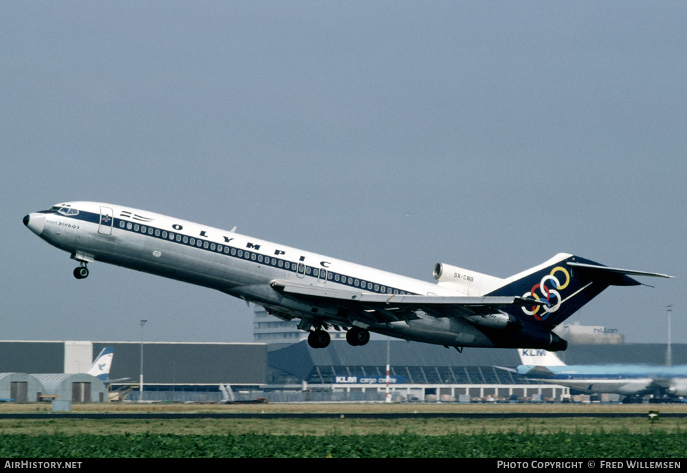 Aircraft Photo of SX-CBB | Boeing 727-284 | Olympic | AirHistory.net #194777