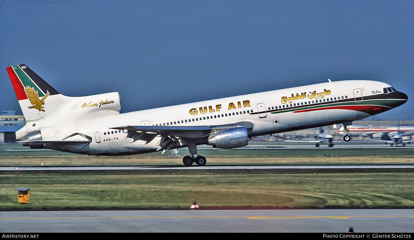 Aircraft Photo of A4O-TX | Lockheed L-1011-385-1-15 TriStar 200 | Gulf Air | AirHistory.net #194789