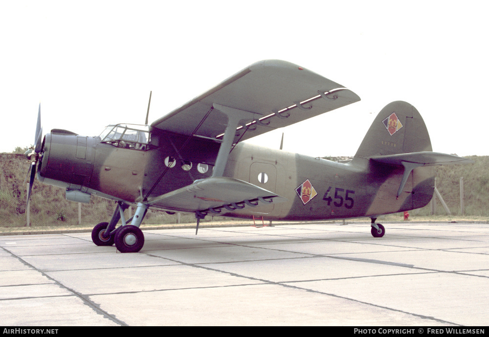 Aircraft Photo of 455 | Antonov An-2 | East Germany - Air Force | AirHistory.net #194801