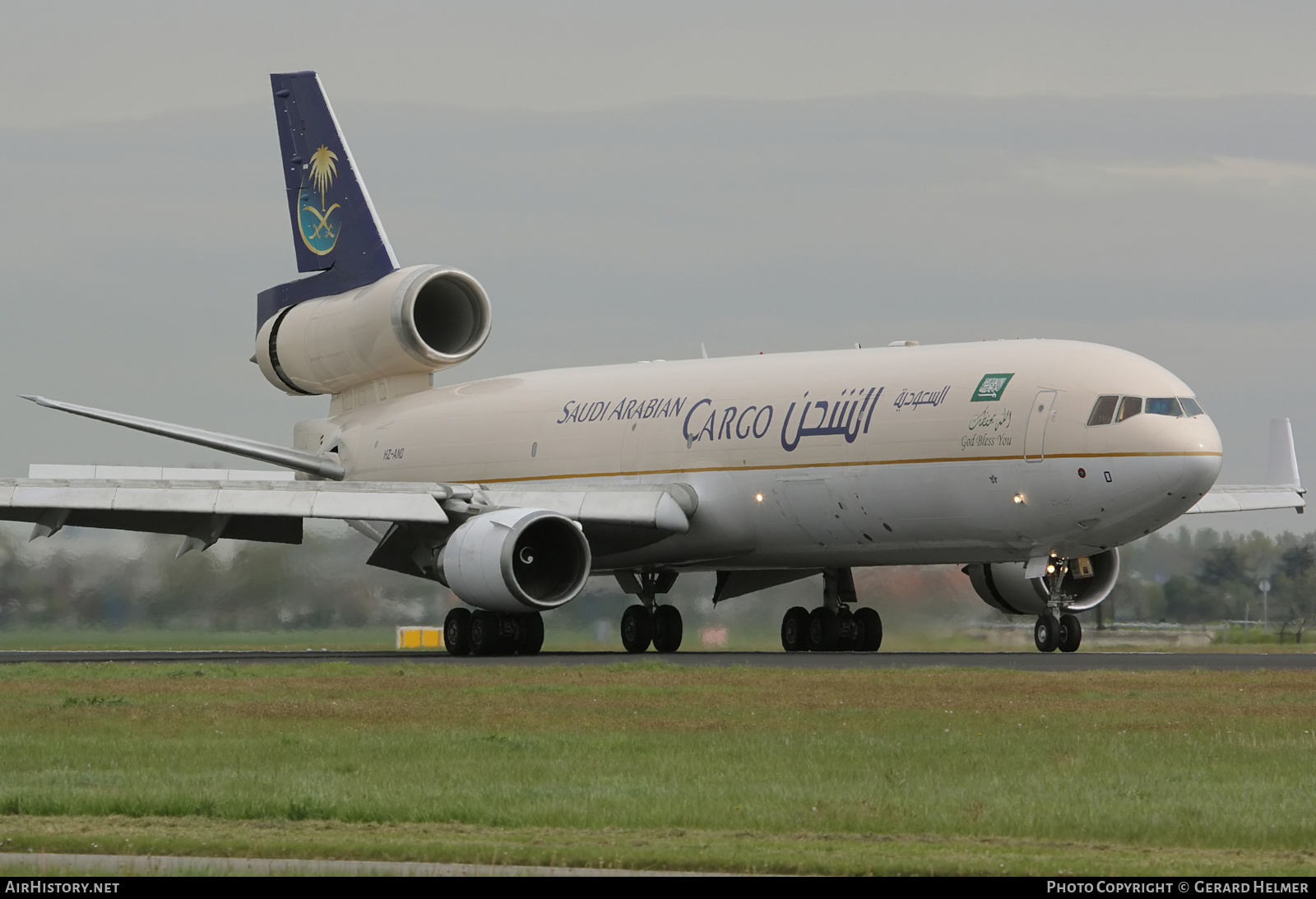 Aircraft Photo of HZ-AND | McDonnell Douglas MD-11F | Saudi Arabian Airlines Cargo | AirHistory.net #194803