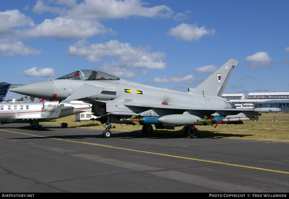 Aircraft Photo of ZJ919 | Eurofighter EF-2000 Typhoon F2 | UK - Air Force | AirHistory.net #194805