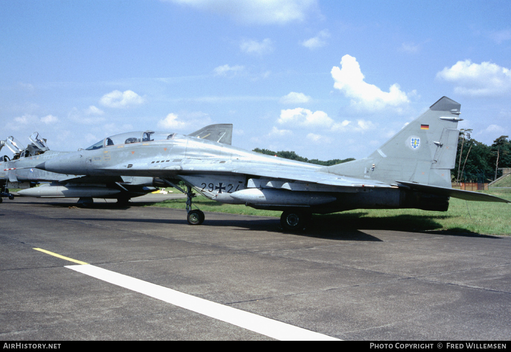 Aircraft Photo of 2924 | Mikoyan-Gurevich MiG-29UB (9-51) | Germany - Air Force | AirHistory.net #194812