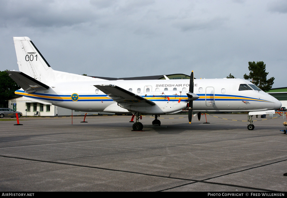 Aircraft Photo of 100001 | Saab Tp100 (340B) | Sweden - Air Force | AirHistory.net #194815