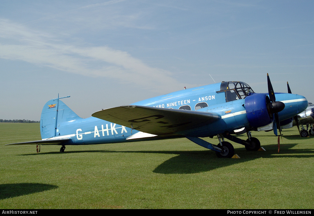Aircraft Photo of G-AHKX | Avro 652A Nineteen Srs.2 | AirHistory.net #194816