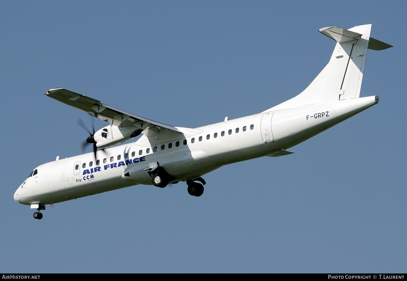 Aircraft Photo of F-GRPZ | ATR ATR-72-500 (ATR-72-212A) | Air France | AirHistory.net #194817