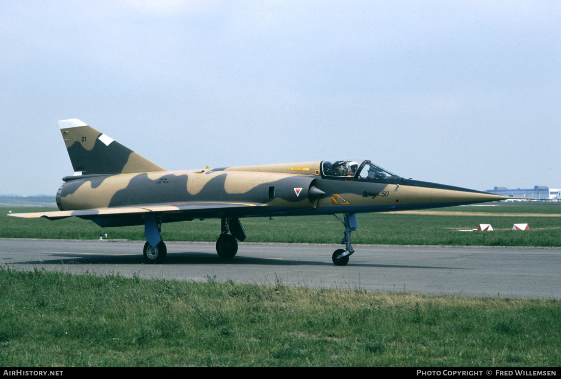 Aircraft Photo of 01 | Dassault Mirage 50 | Dassault | AirHistory.net #194834