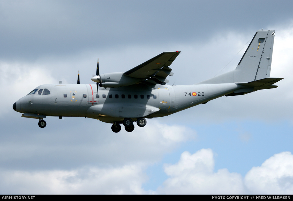 Aircraft Photo of T19B-20 | CASA/IPTN CN235M-100 | Spain - Air Force | AirHistory.net #194844