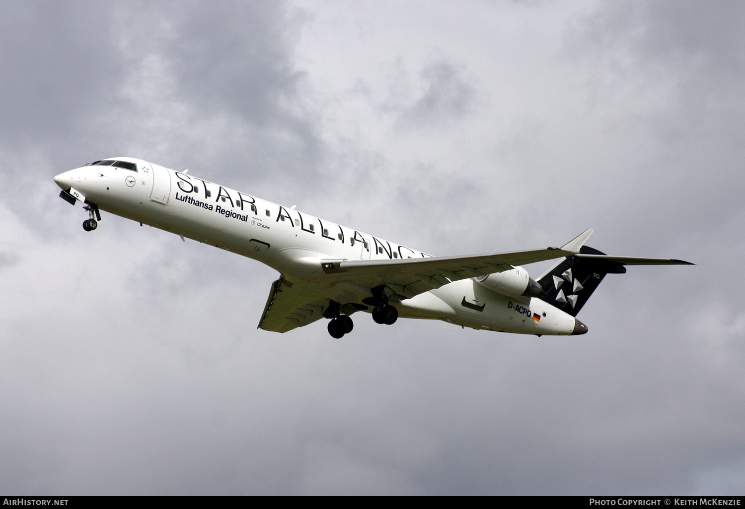 Aircraft Photo of D-ACPQ | Bombardier CRJ-701ER (CL-600-2C10) | Lufthansa Regional | AirHistory.net #194879