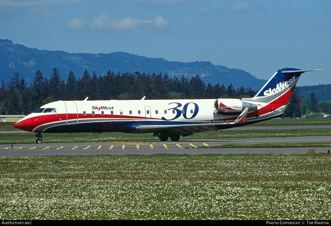 Aircraft Photo of N443SW | Bombardier CRJ-200ER (CL-600-2B19) | SkyWest Airlines | AirHistory.net #194899