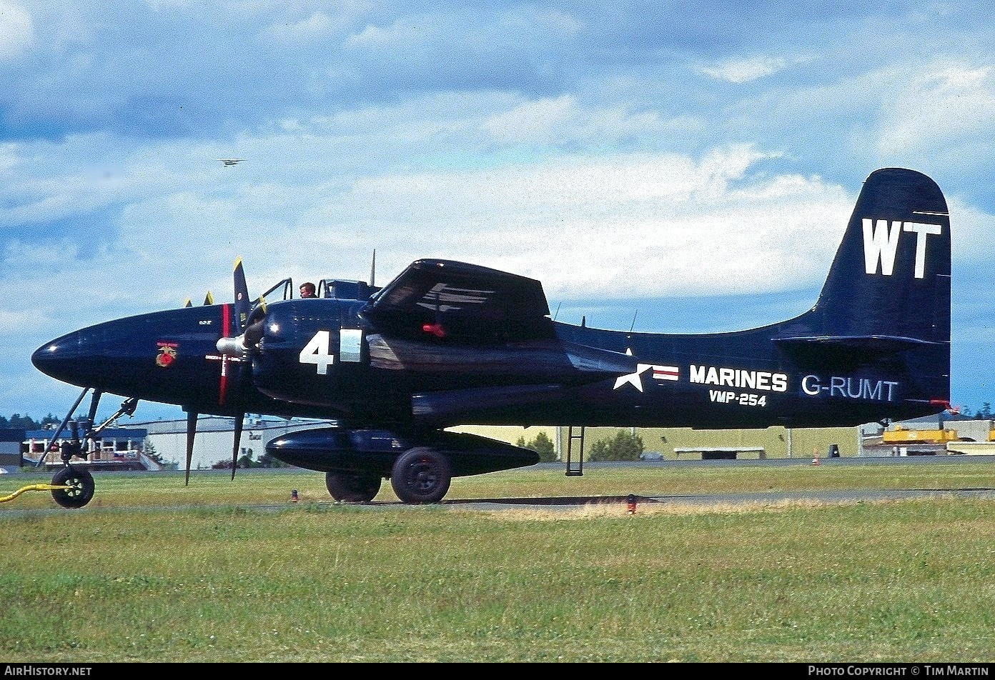 Aircraft Photo of G-RUMT | Grumman F7F-3P Tigercat | USA - Marines | AirHistory.net #194909