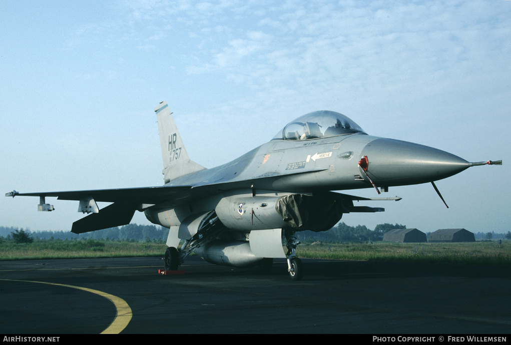 Aircraft Photo of 81-0757 / AF81-757 | General Dynamics F-16A Fighting Falcon | USA - Air Force | AirHistory.net #194911