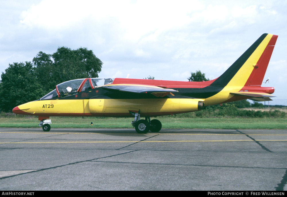 Aircraft Photo of AT29 | Dassault-Dornier Alpha Jet 1B | Belgium - Air Force | AirHistory.net #194914