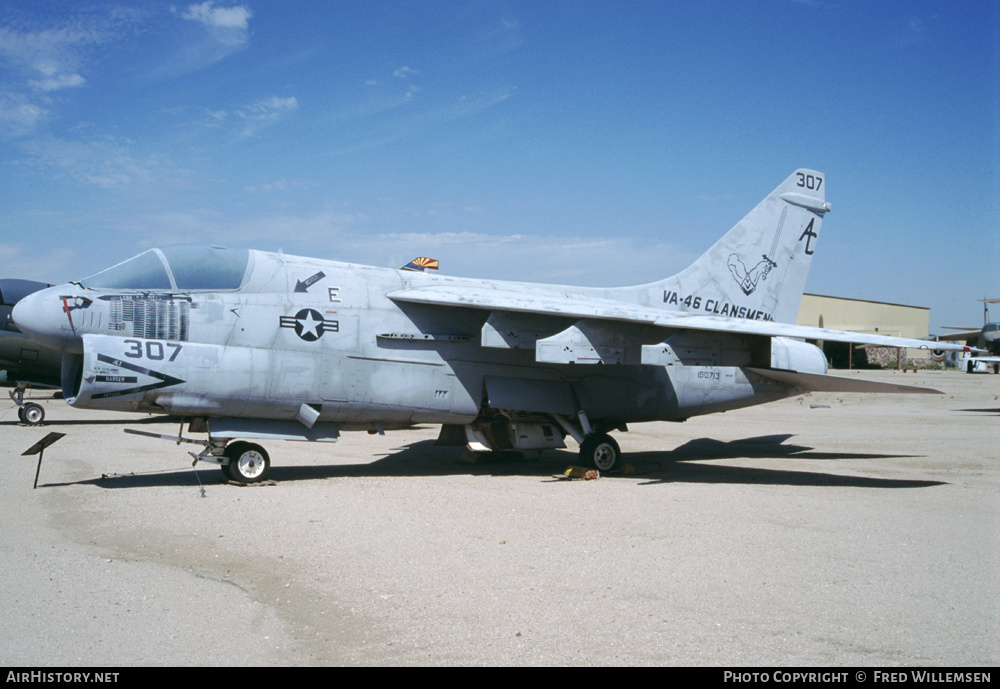 Aircraft Photo of 160713 | Vought A-7E Corsair II | USA - Navy | AirHistory.net #194939