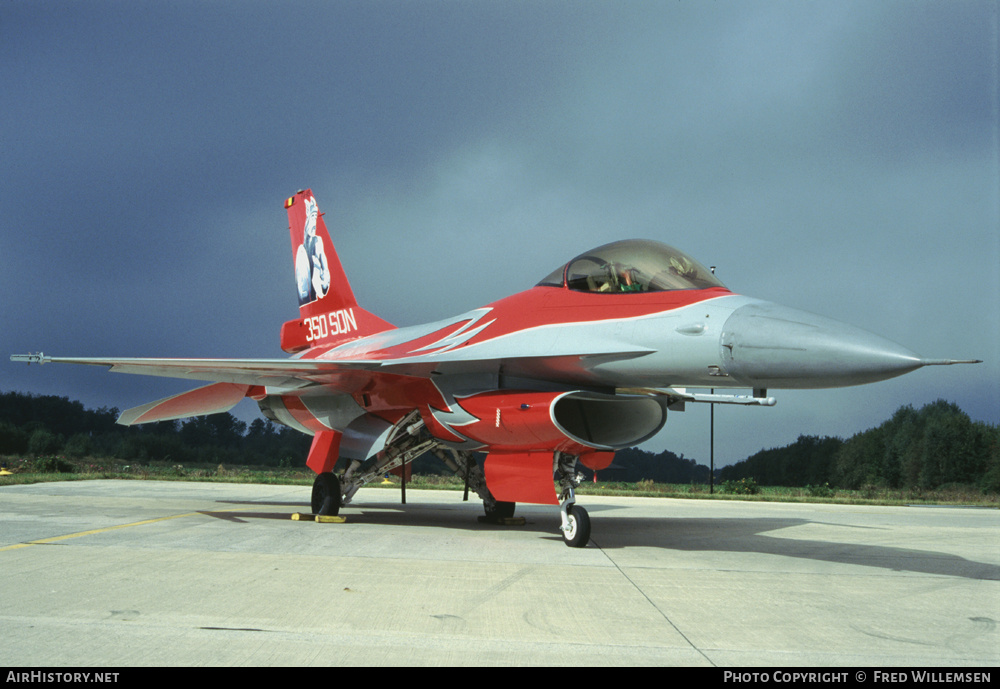 Aircraft Photo of FA-115 | General Dynamics F-16A Fighting Falcon | Belgium - Air Force | AirHistory.net #194941
