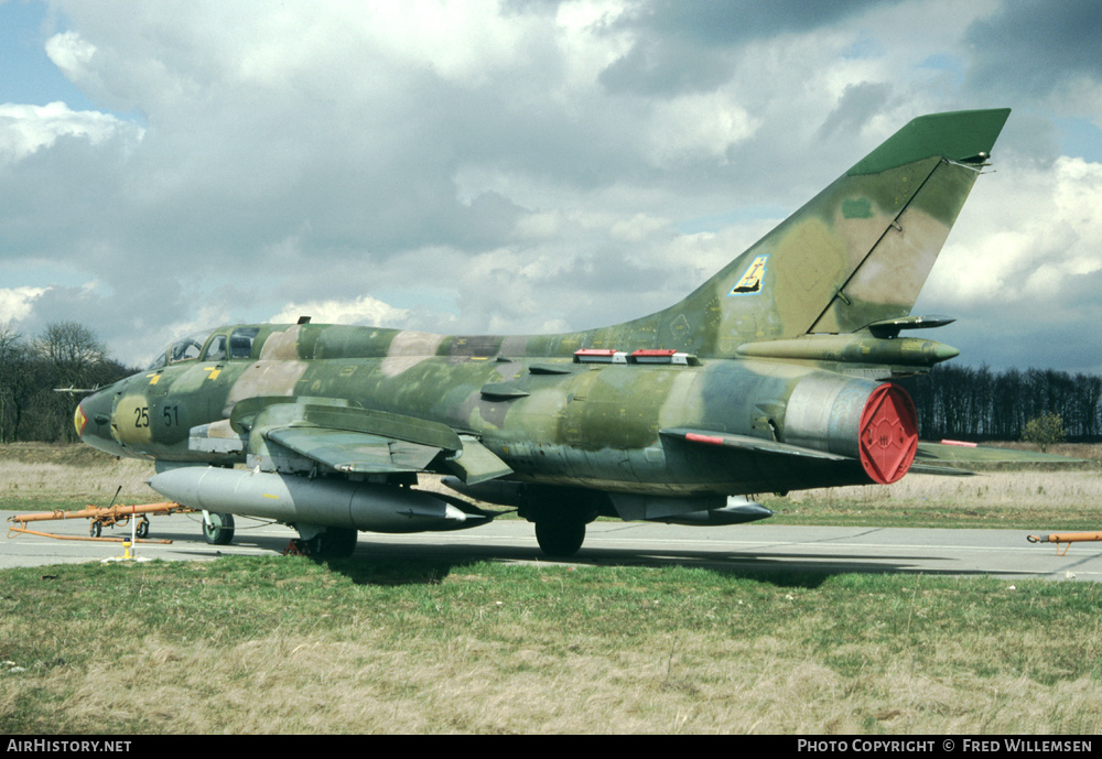 Aircraft Photo of 2551 | Sukhoi Su-17UM3-K | Germany - Air Force | AirHistory.net #194954