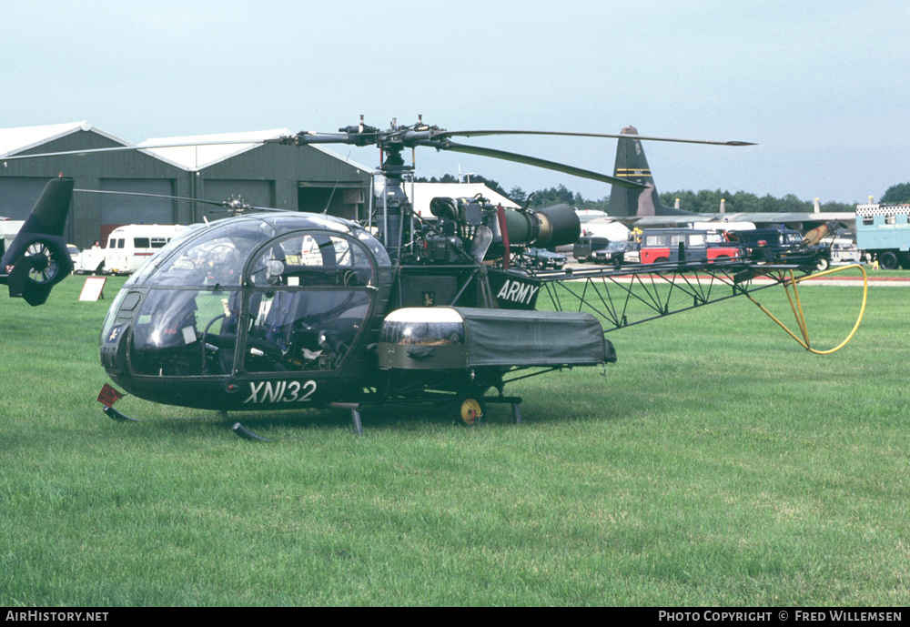 Aircraft Photo of XN132 | Sud Alouette AH2 (SE-3130) | UK - Army | AirHistory.net #194956