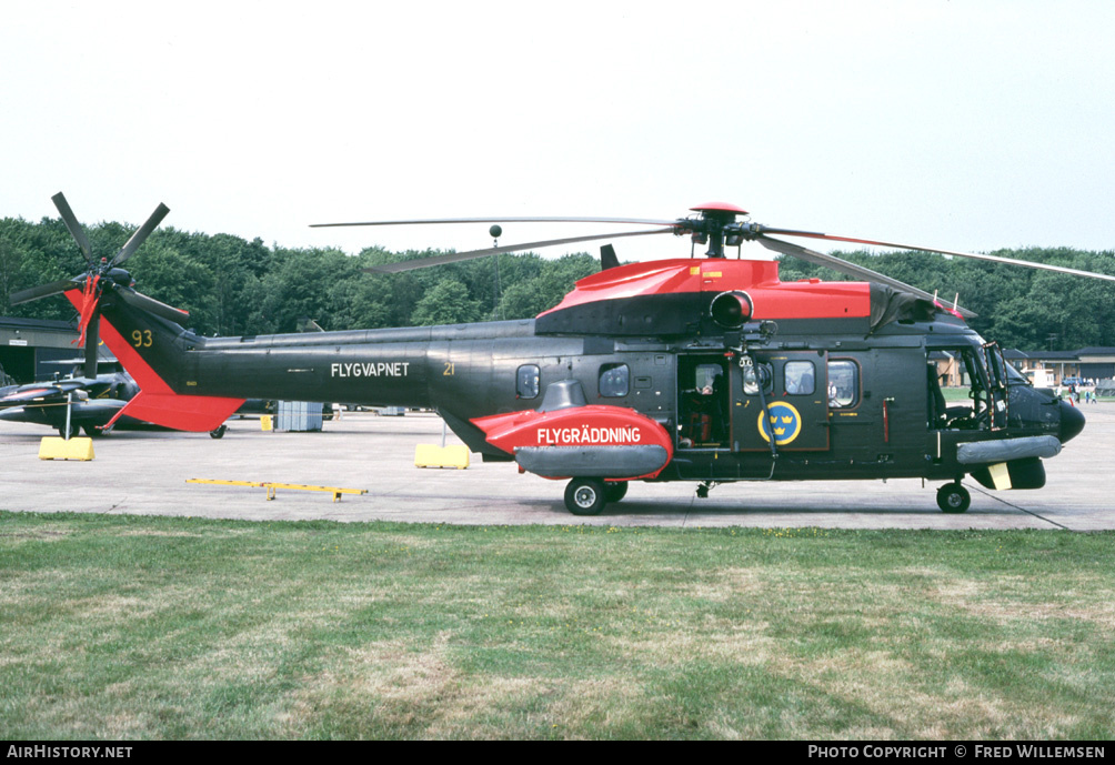 Aircraft Photo of 10403 | Aerospatiale Hkp10 Super Puma (AS-332M1) | Sweden - Air Force | AirHistory.net #194958
