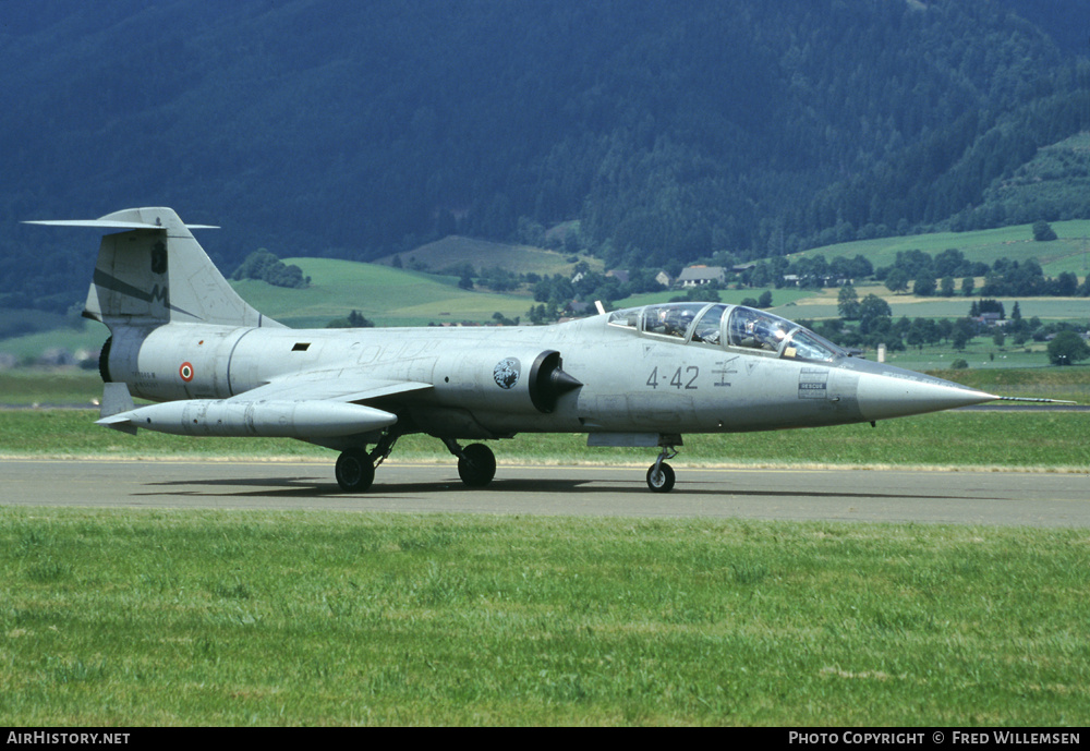 Aircraft Photo of MM54261 | Lockheed TF-104G/M Starfighter | Italy - Air Force | AirHistory.net #194962