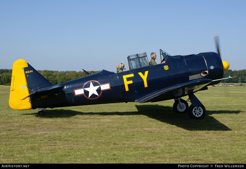 Aircraft Photo of N13FY / 16544 | North American AT-6A Texan | USA - Air Force | AirHistory.net #194964