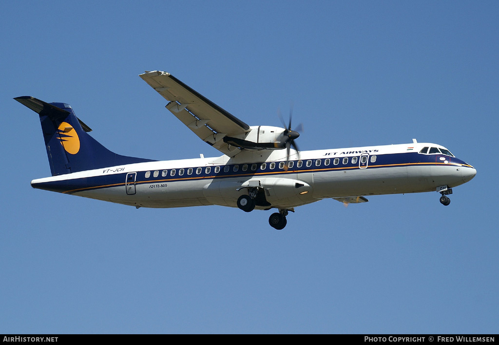 Aircraft Photo of VT-JCH | ATR ATR-72-212 | Jet Airways | AirHistory.net #194966