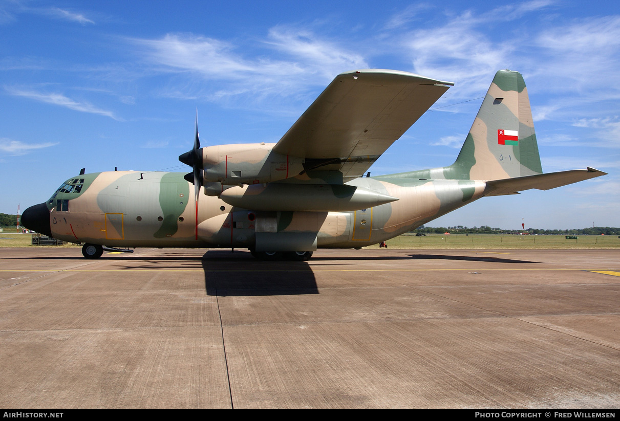 Aircraft Photo of 501 / ٥٠١ | Lockheed C-130H Hercules | Oman - Air Force | AirHistory.net #194976