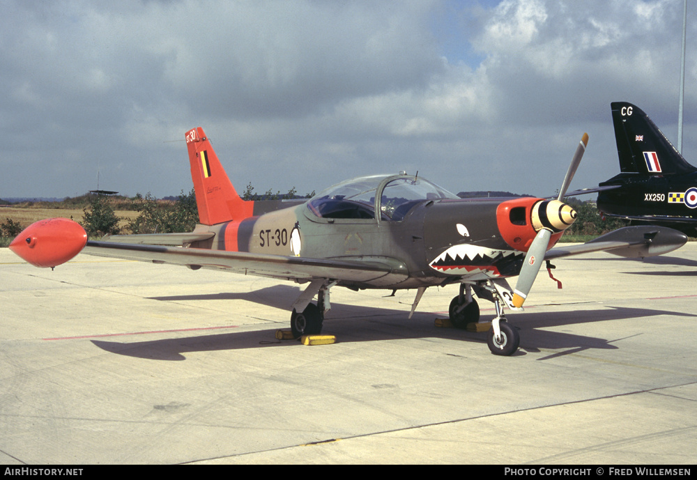 Aircraft Photo of ST-30 | SIAI-Marchetti SF-260M | Belgium - Air Force | AirHistory.net #194979