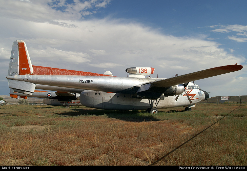 Aircraft Photo of N5216R | Fairchild C-119G Flying Boxcar | Hawkins & Powers Aviation | AirHistory.net #194987