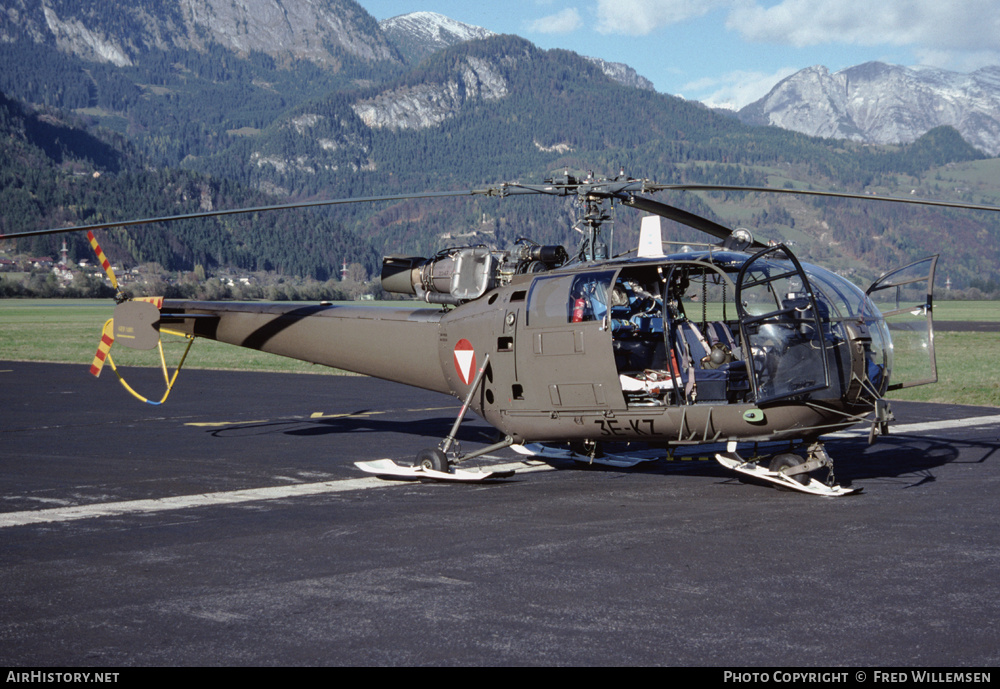 Aircraft Photo of 3E-KZ | Aerospatiale SA-316B Alouette III | Austria - Air Force | AirHistory.net #194999