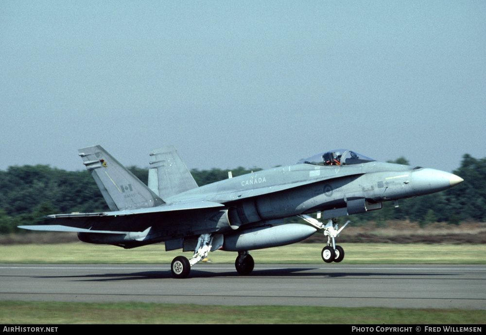Aircraft Photo of 188740 | McDonnell Douglas CF-188 Hornet | Canada - Air Force | AirHistory.net #195008