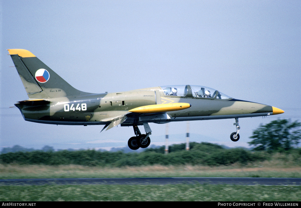 Aircraft Photo of 0448 | Aero L-39C Albatros | Czechoslovakia - Air Force | AirHistory.net #195023