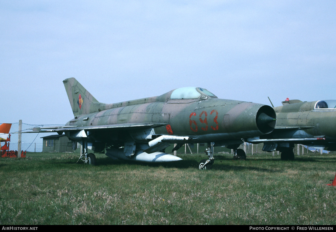 Aircraft Photo of 693 | Aero S-106 (MiG-21F-13) | East Germany - Air Force | AirHistory.net #195025