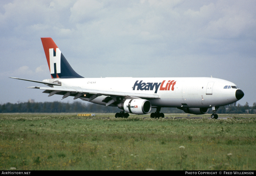 Aircraft Photo of G-HLAA | Airbus A300B4-203(F) | HeavyLift Cargo Airlines | AirHistory.net #195027