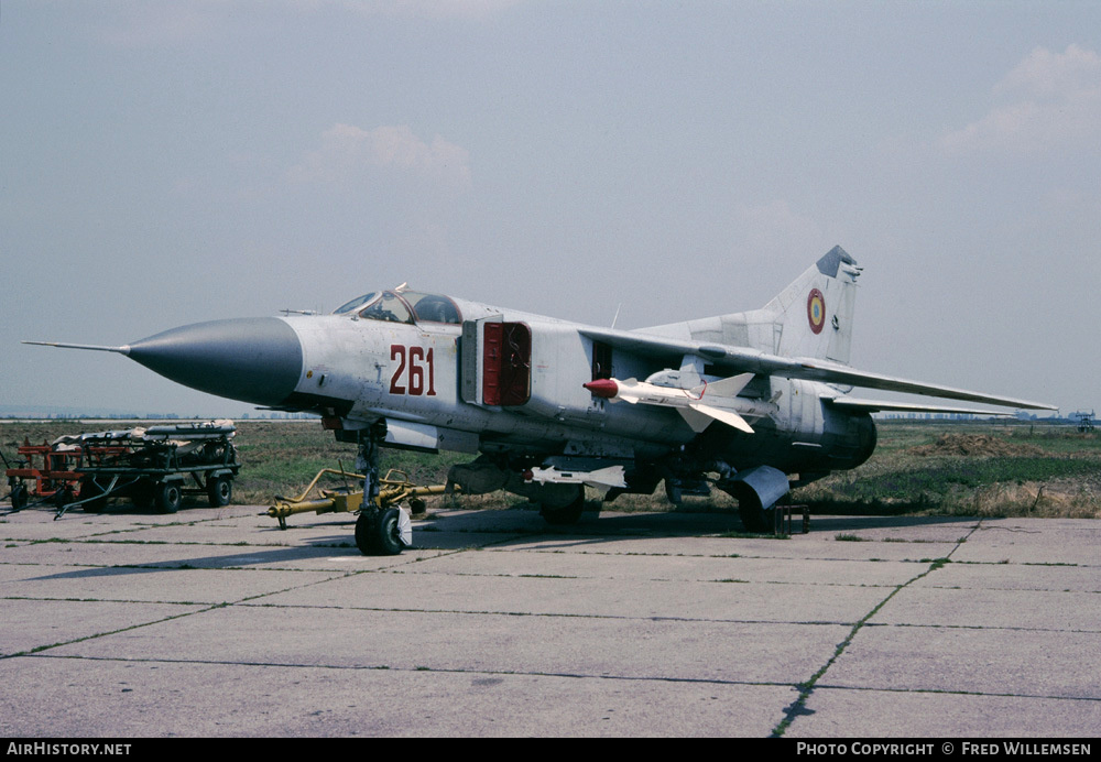 Aircraft Photo of 261 | Mikoyan-Gurevich MiG-23MF | Romania - Air Force | AirHistory.net #195028
