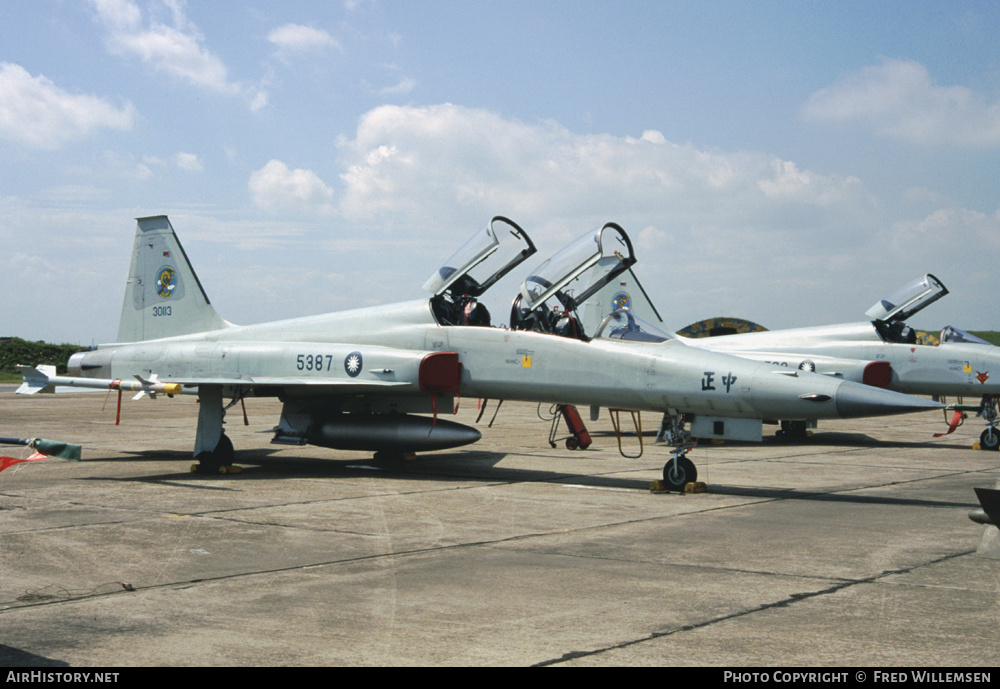 Aircraft Photo of 5387 | Northrop F-5F Tiger II | Taiwan - Air Force | AirHistory.net #195042