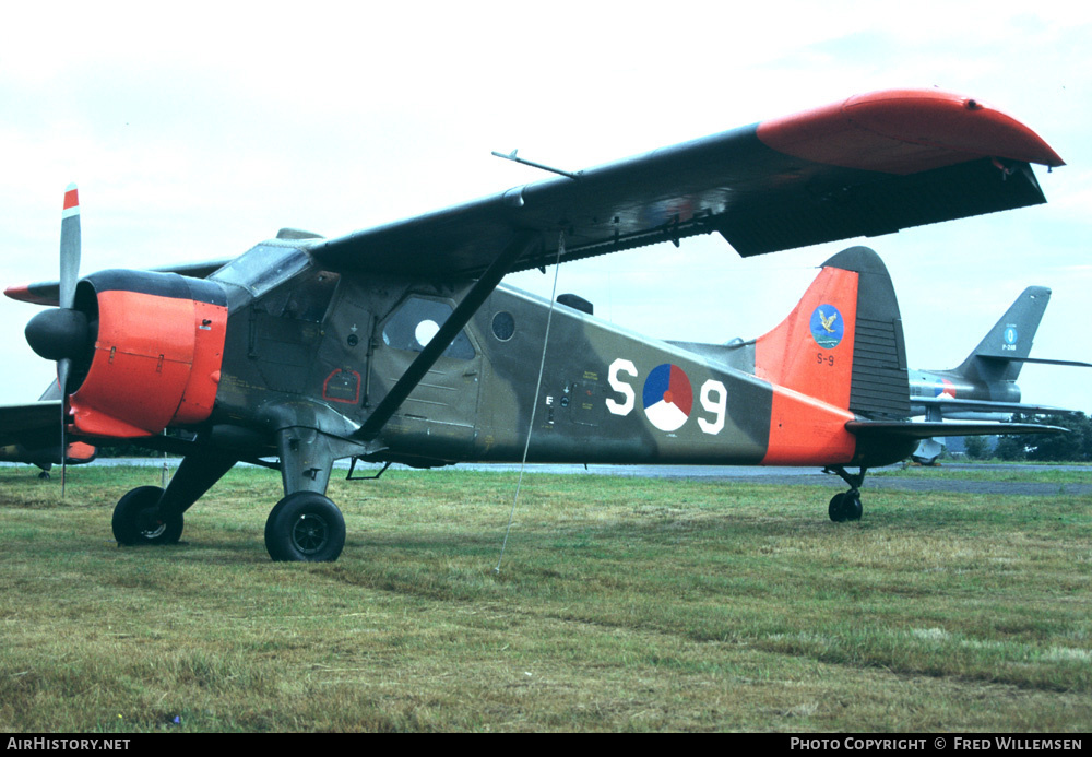 Aircraft Photo of S-9 / 55-4585 | De Havilland Canada U-6A Beaver | Netherlands - Air Force | AirHistory.net #195050