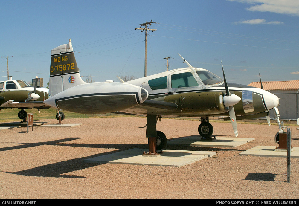 Aircraft Photo of 57-5872 / 0-75872 | Cessna U-3A Blue Canoe (310A/L-27A) | USA - Army | AirHistory.net #195053