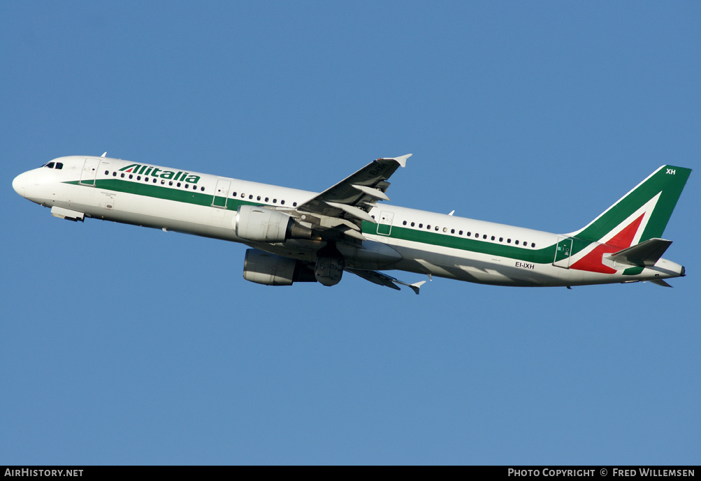 Aircraft Photo of EI-IXH | Airbus A321-112 | Alitalia | AirHistory.net #195062