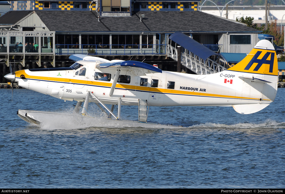 Aircraft Photo of C-GOPP | Vazar DHC-3T Turbine Otter | Harbour Air | AirHistory.net #195067