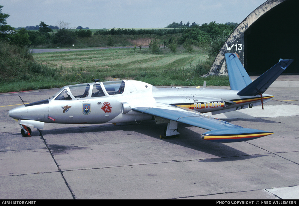 Aircraft Photo of MT30 | Fouga CM-170R Magister | Belgium - Air Force | AirHistory.net #195079