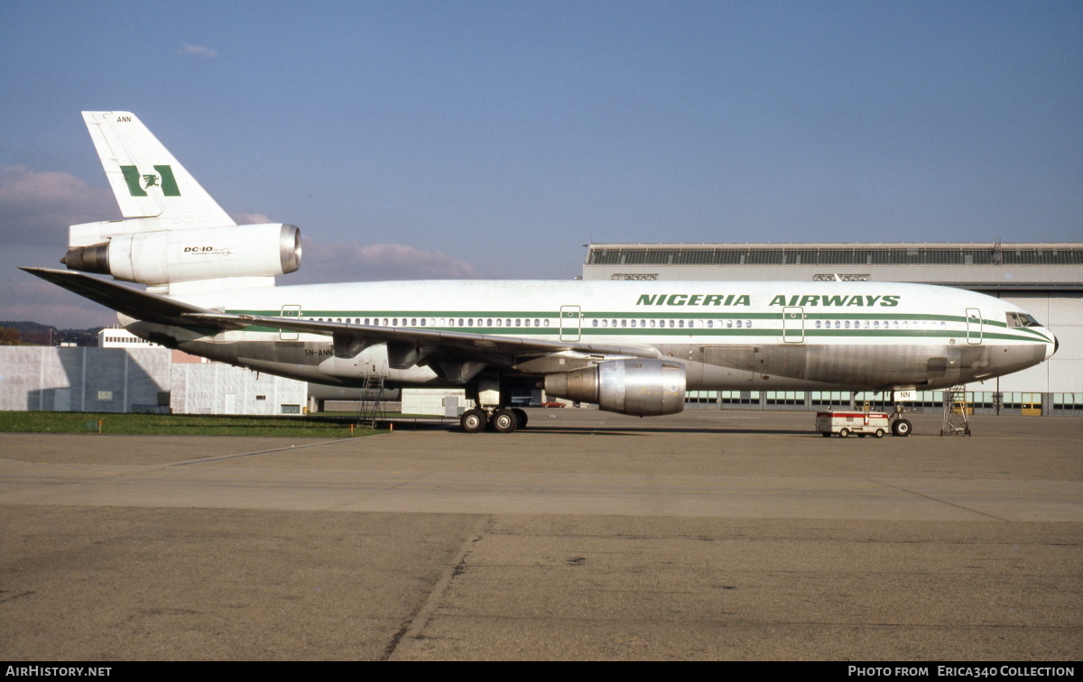 Aircraft Photo of 5N-ANN | McDonnell Douglas DC-10-30 | Nigeria Airways | AirHistory.net #195107