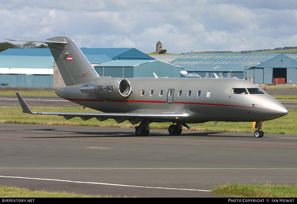 Aircraft Photo of OE-INT | Bombardier Challenger 605 (CL-600-2B16) | VistaJet | AirHistory.net #195110