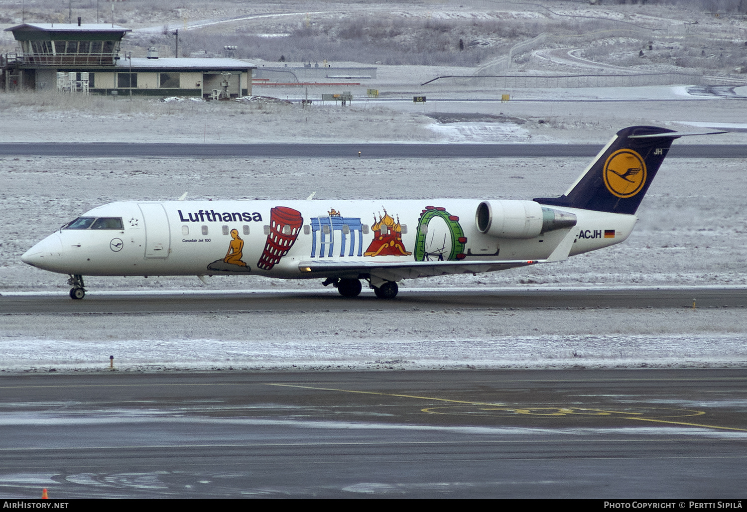 Aircraft Photo of D-ACJH | Bombardier CRJ-100LR (CL-600-2B19) | Lufthansa | AirHistory.net #195117