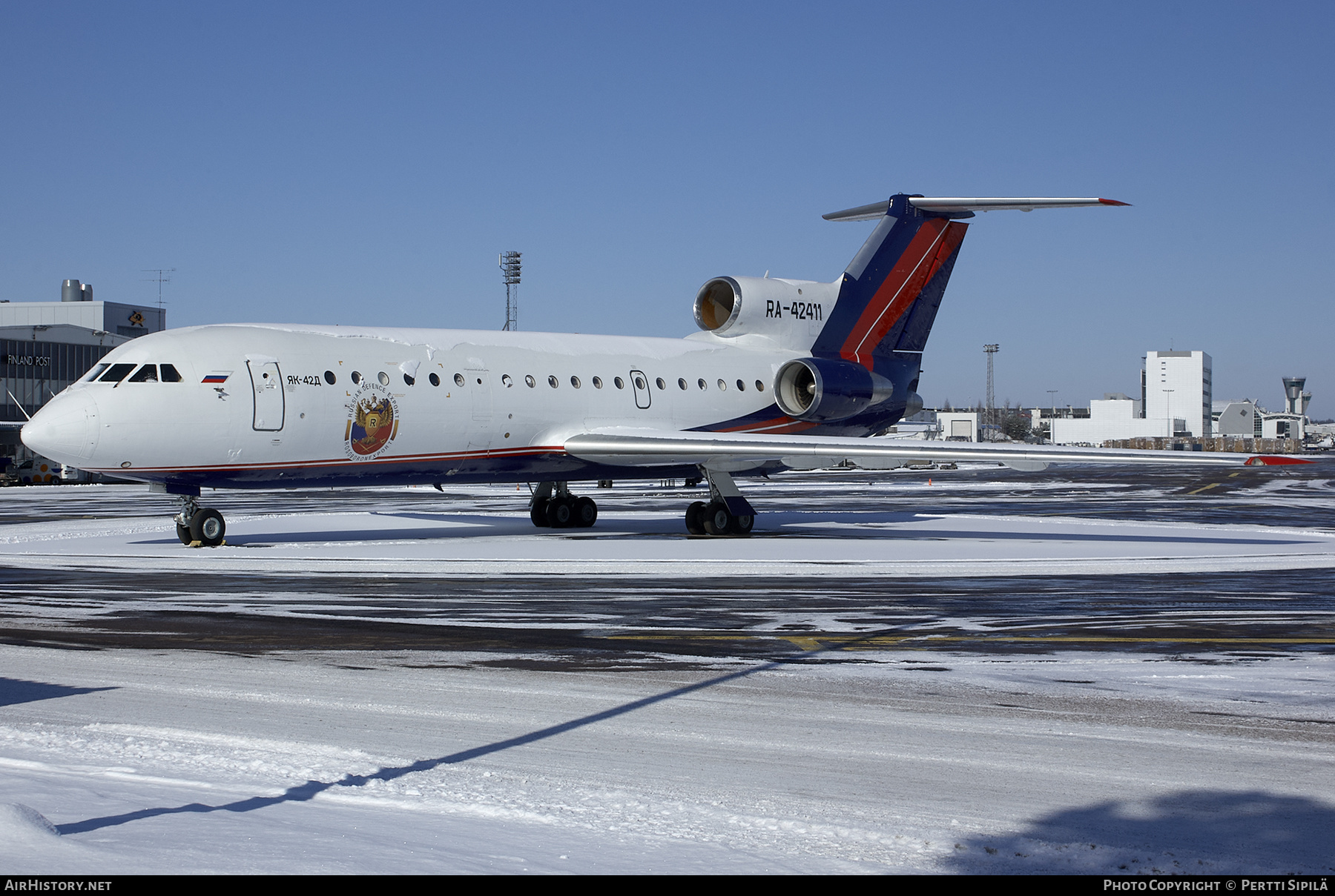 Aircraft Photo of RA-42411 | Yakovlev Yak-42D | Rosoboronexport | AirHistory.net #195127