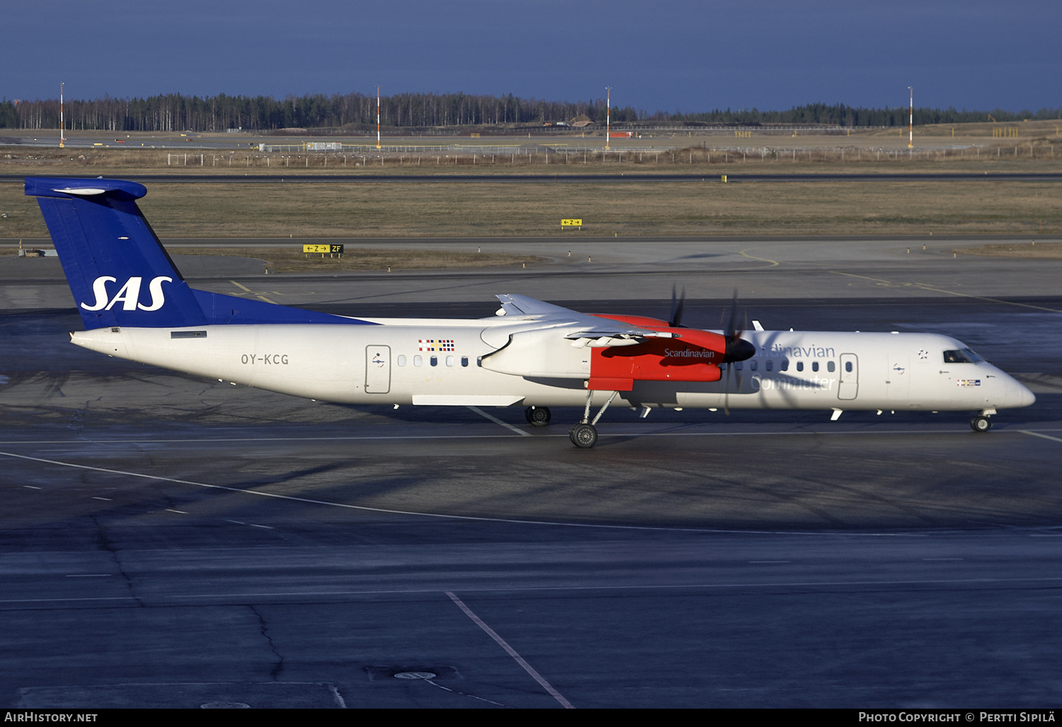 Aircraft Photo of OY-KCG | Bombardier DHC-8-402 Dash 8 | Scandinavian Commuter - SAS | AirHistory.net #195129