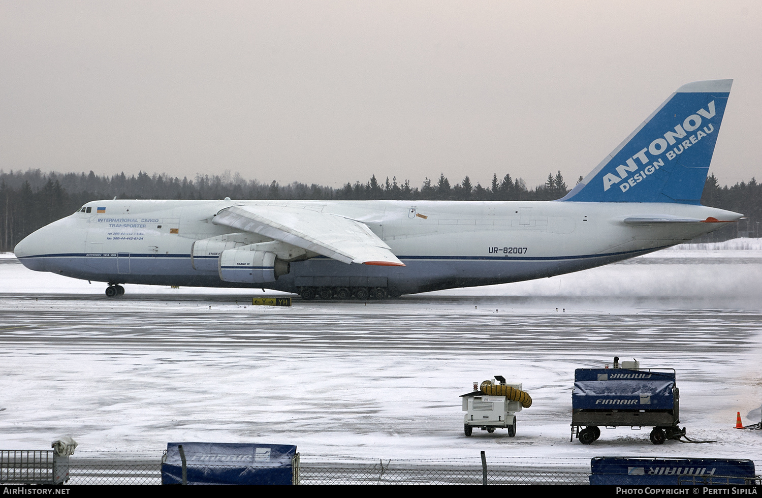 Aircraft Photo of UR-82007 | Antonov An-124-100 Ruslan | Antonov Design Bureau | AirHistory.net #195140